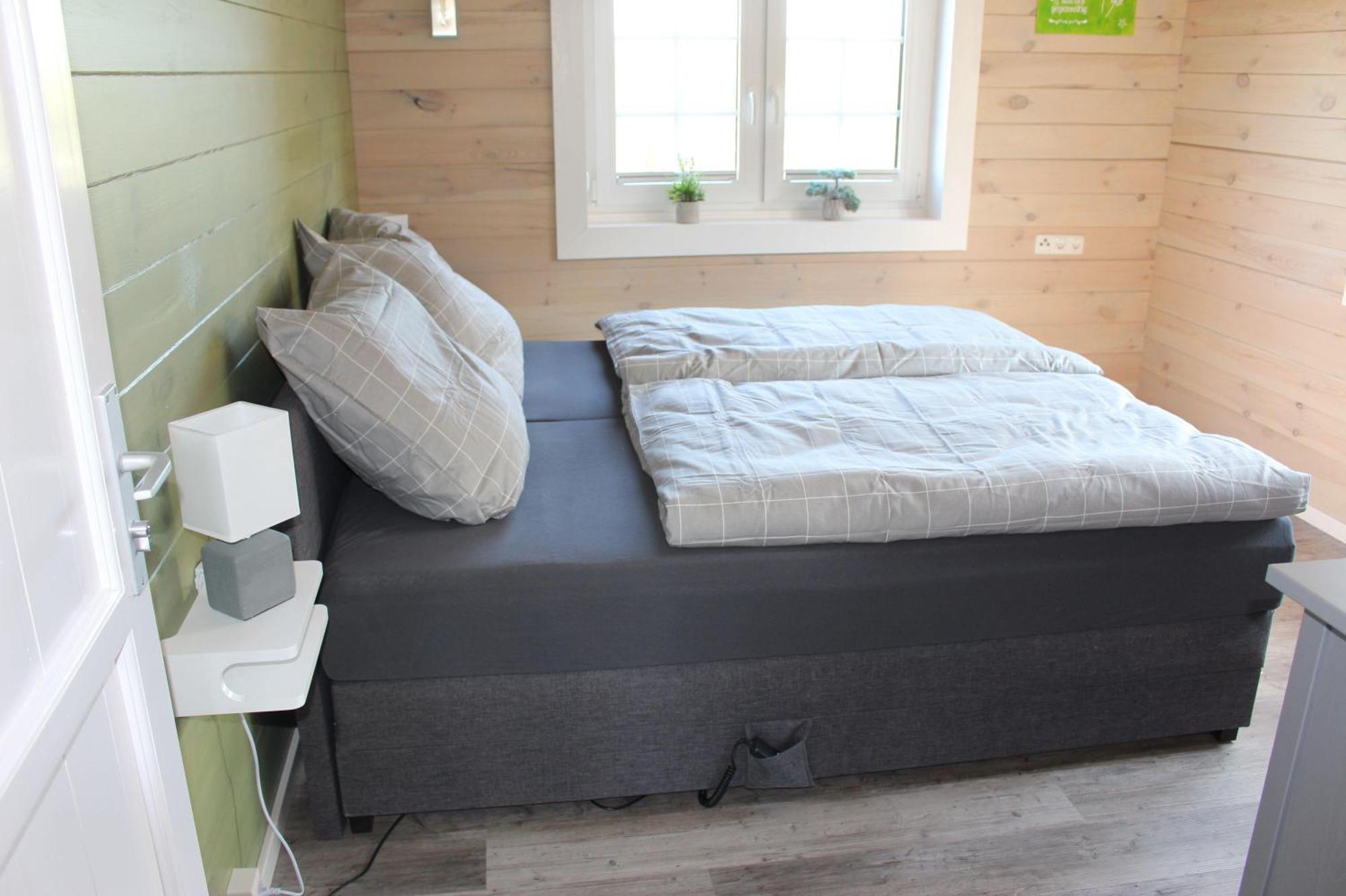 Idyllisches-Blockbohlenhaus-Mit-Eigenem-Garten-Und-Sauna-Zum-Wohlfuehlen Martensrade Eksteriør billede